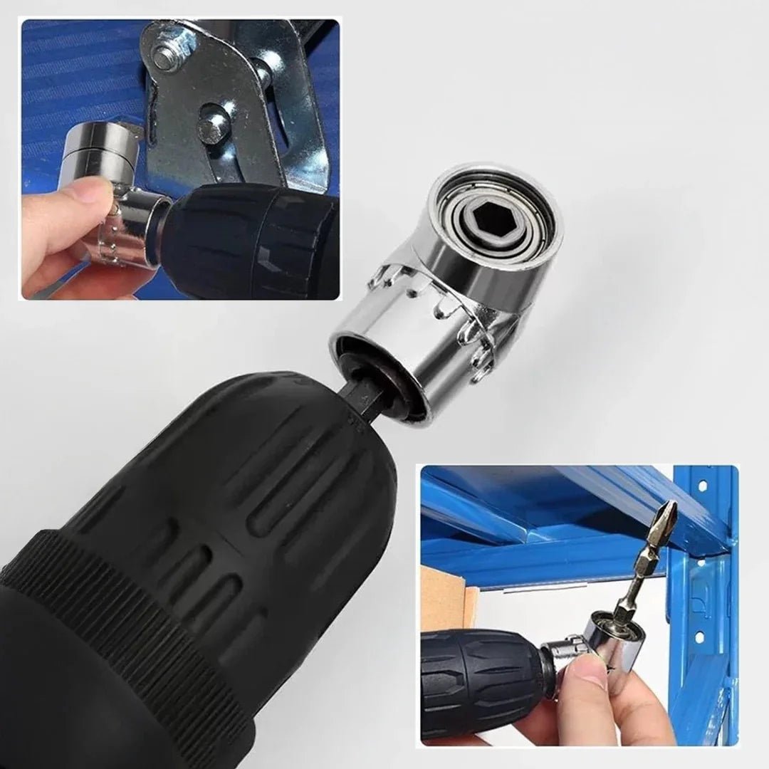 105° Right Angle Drill Adapter – Magnetic Extension Driver - EQUIPE - إيكويب