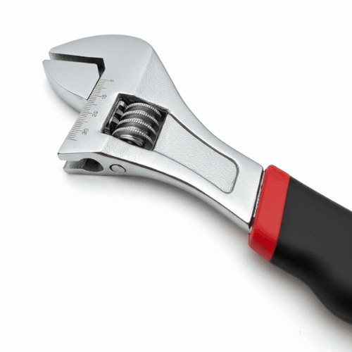 6-Inch Adjustable Wrench.