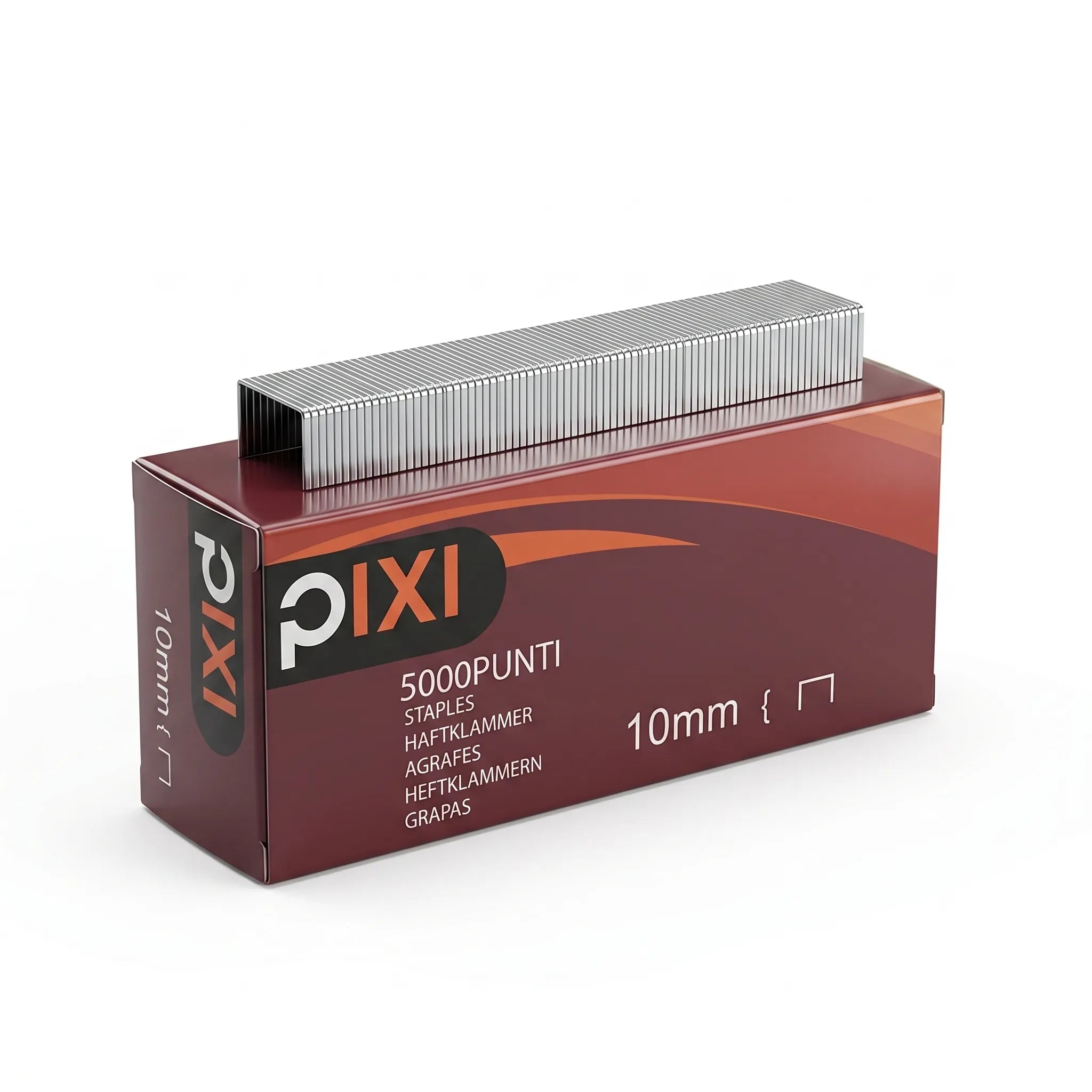 PIXI 10mm Staples – 5000 Pcs Pack