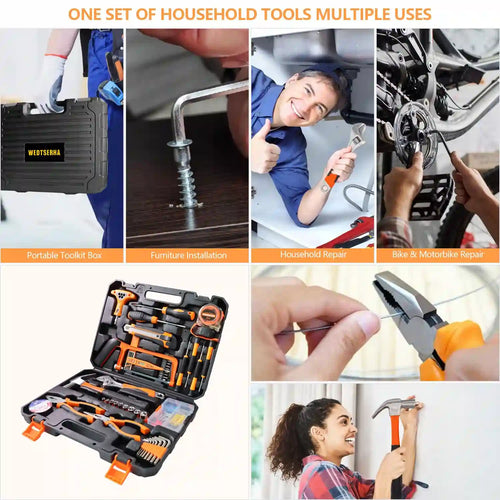 82 Piece Tool Set for General Household use