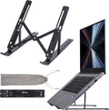 laptop stand metal - black - 7 levels