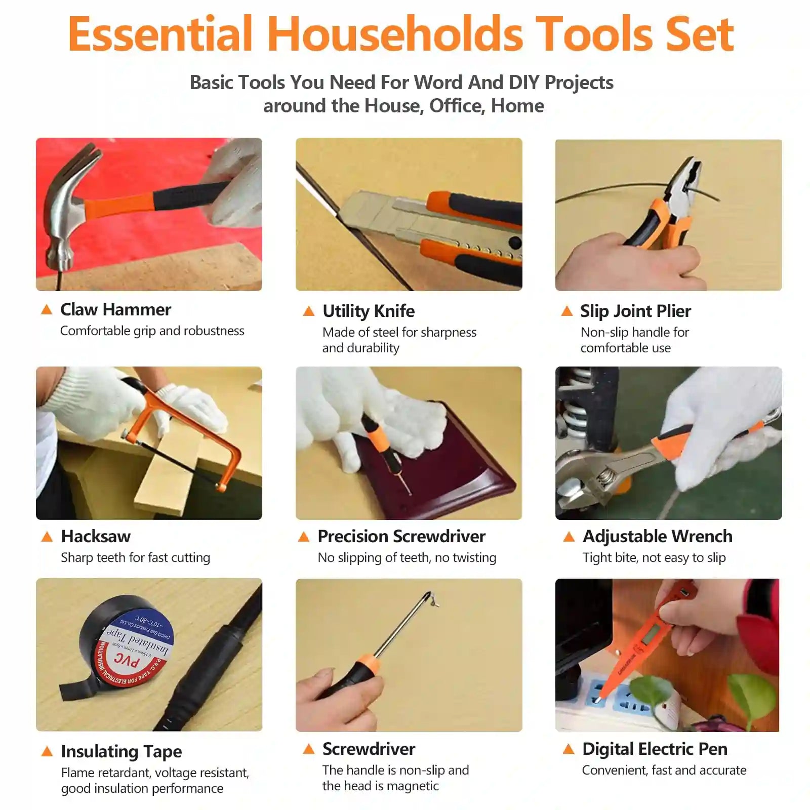 82 Piece Tool Set + Snowflake screwdrivers (18 usage )