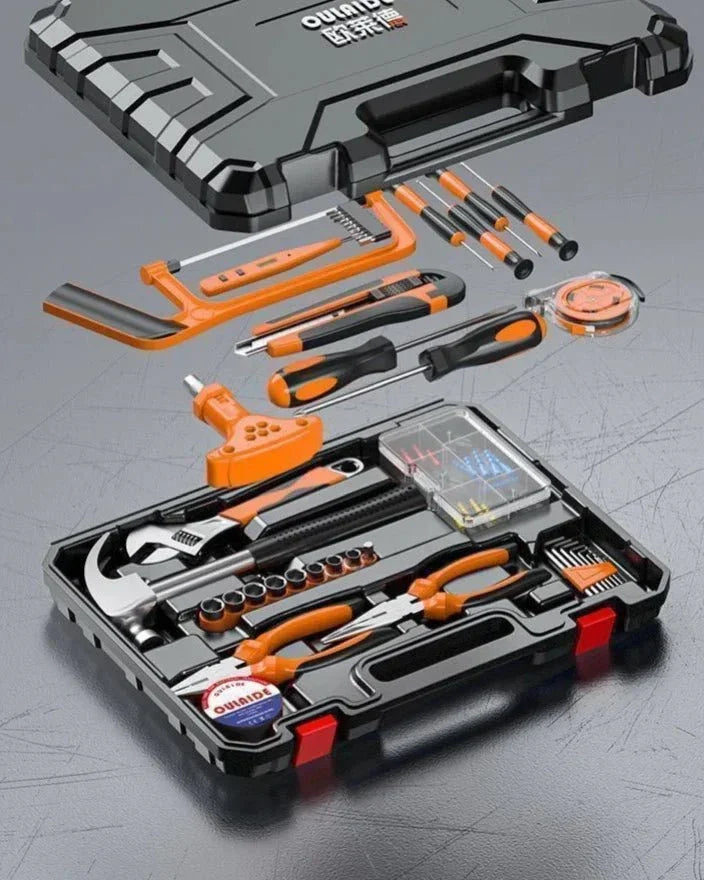 82 Piece Tool Set for General Household use - EQUIPE - إيكويب