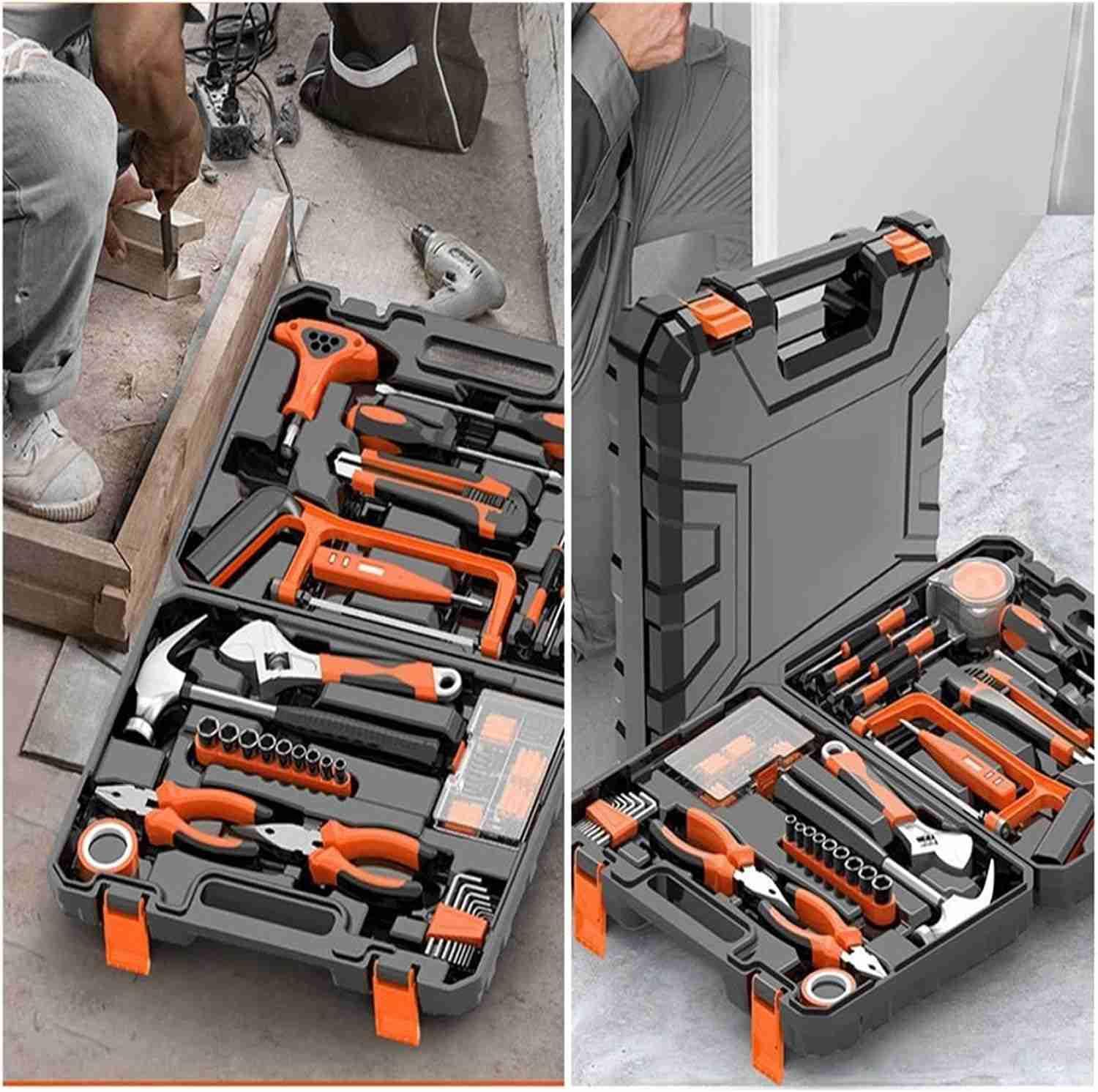 82 Piece Tool Set for General Household use - EQUIPE - إيكويب