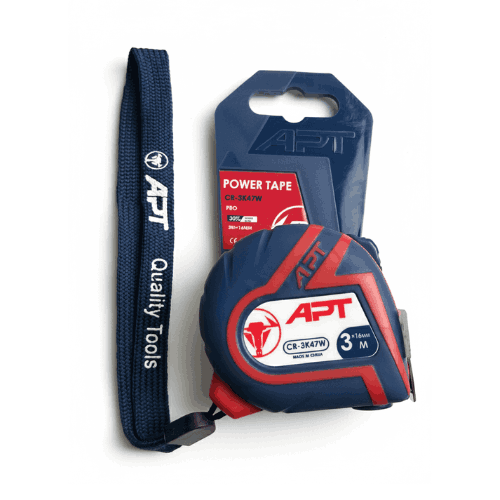 APT 3m Tape Measure – Auto Lock, 16mm