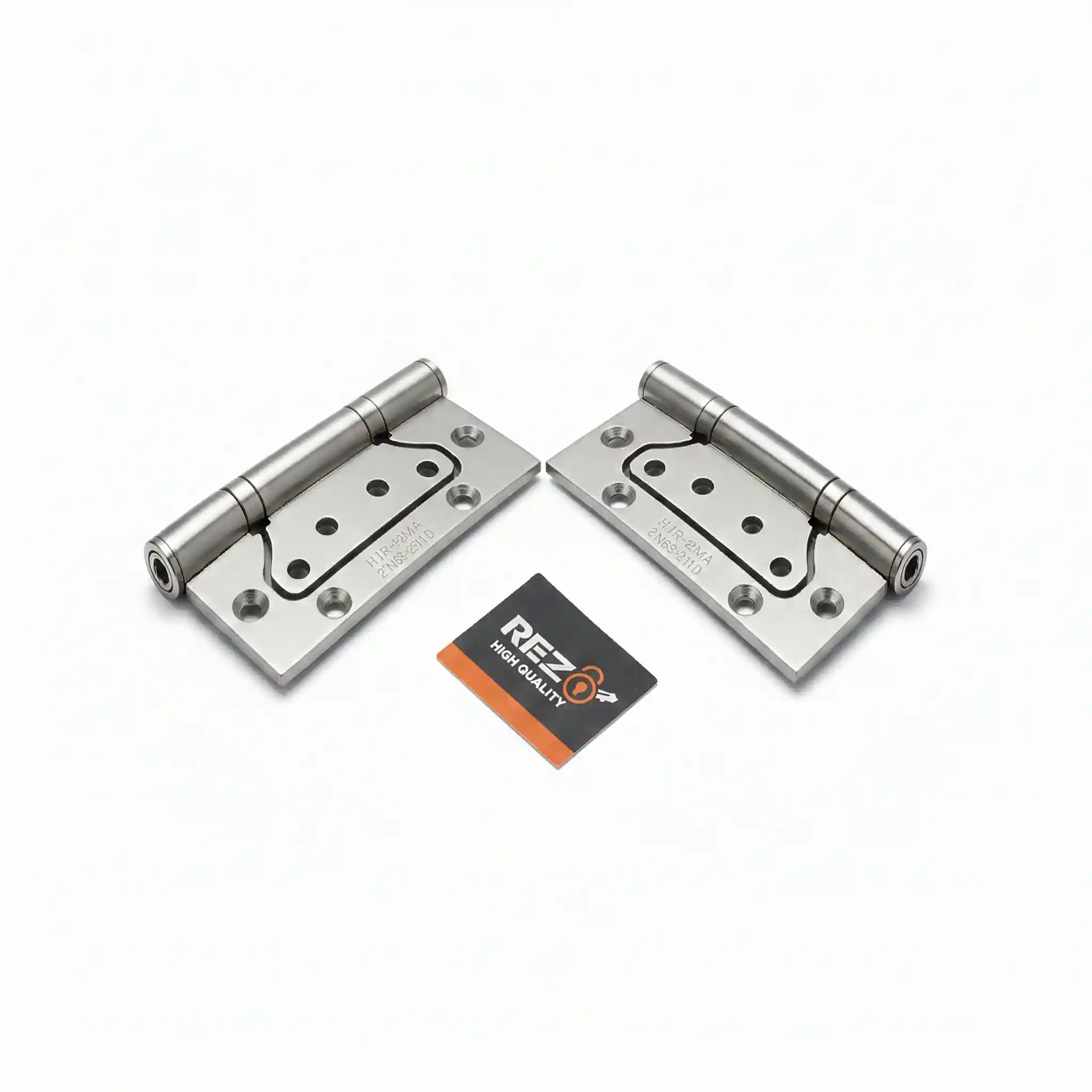 طقم مفصلات أبواب REZO (قطعتين) 304D – مقاس 4×3×3.0 مم – موديل SUS