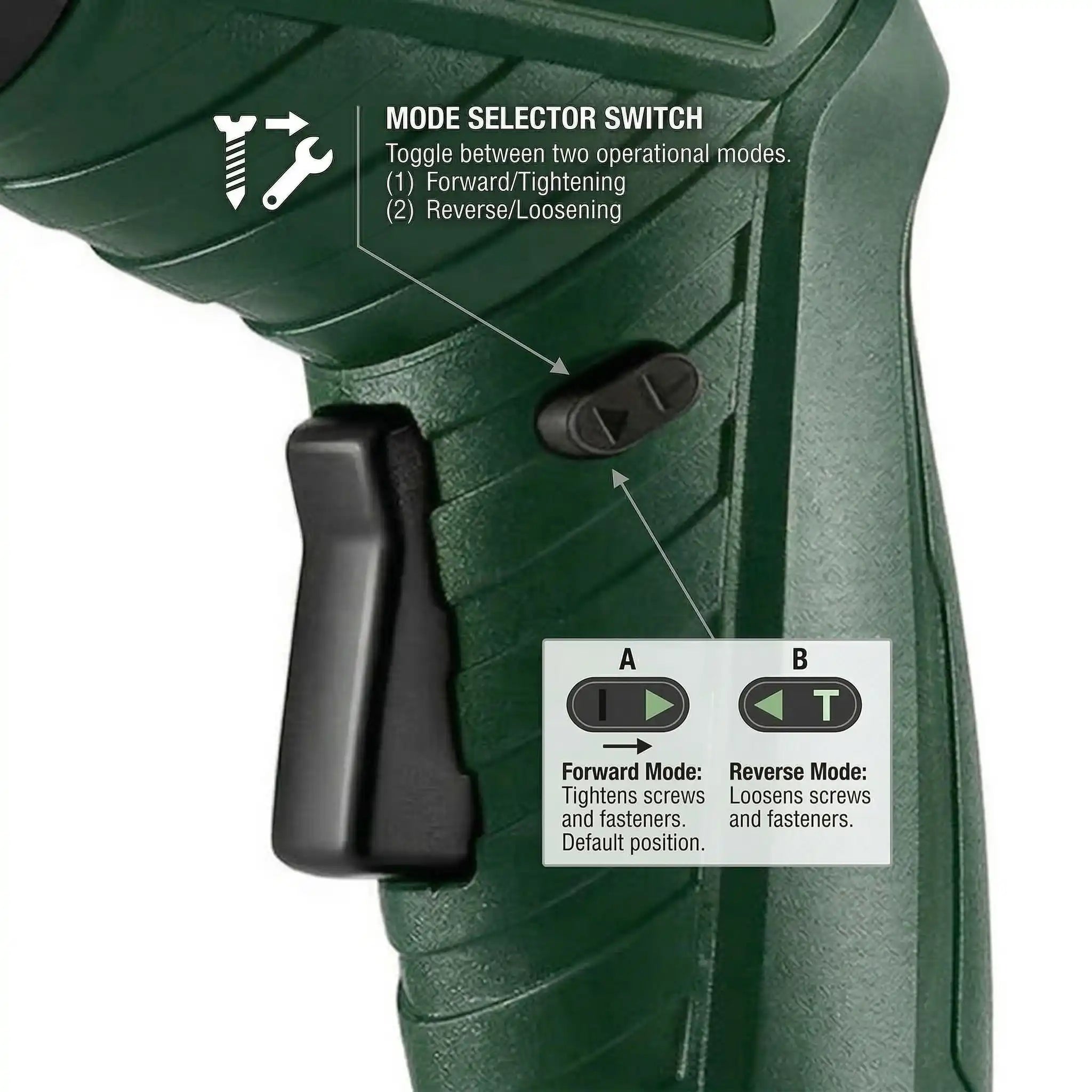 Fit 4.8V Cordless Screwdriver - Compact with Bit Set & Flexible Extension