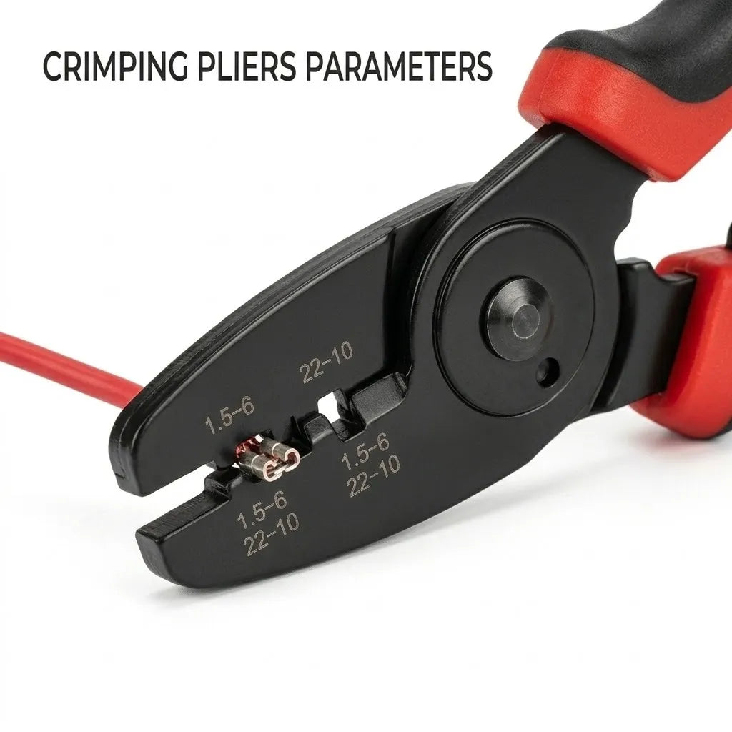 Crimping pliers head 1.5-6 mm