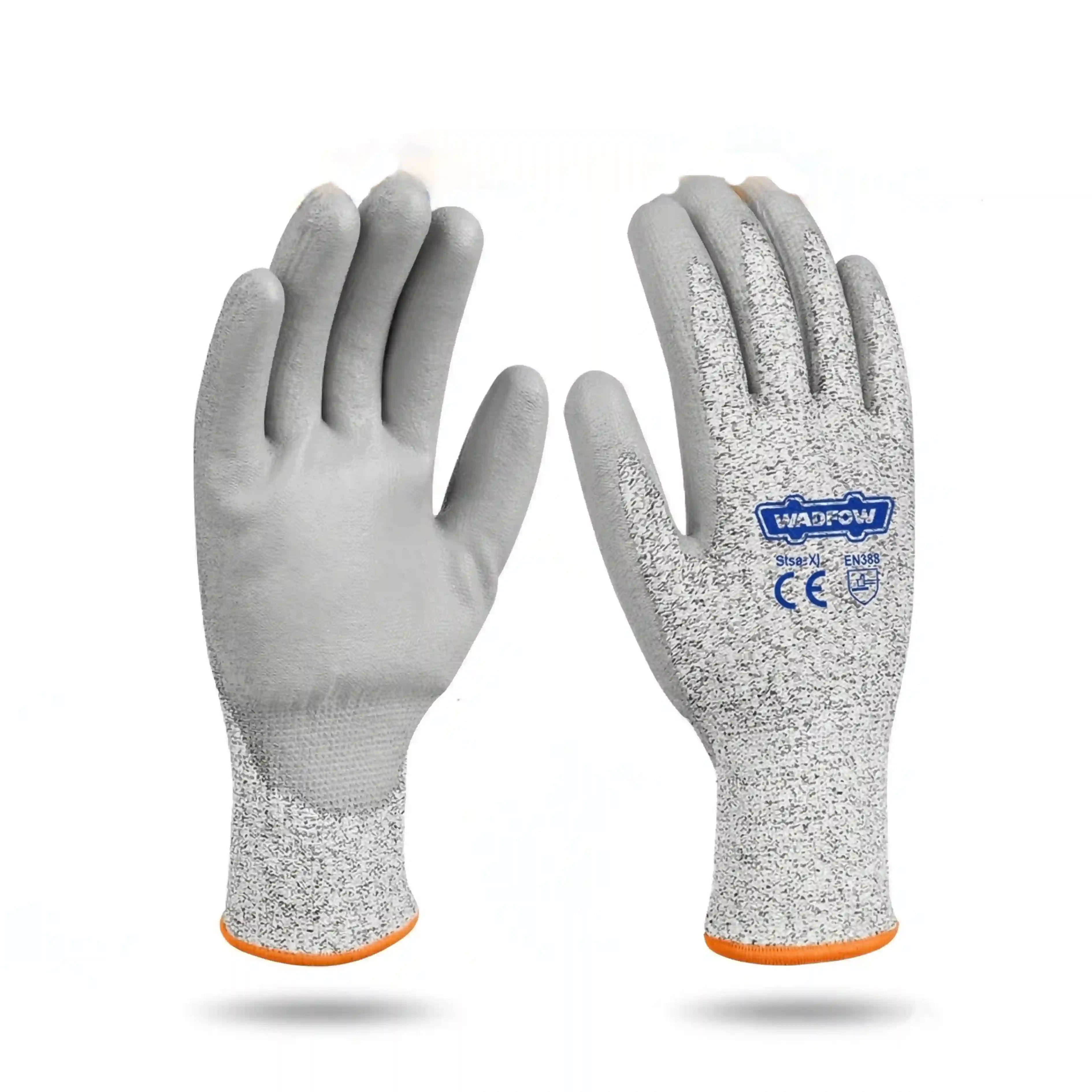 WADFOW Durable Coated Safety Work Gloves