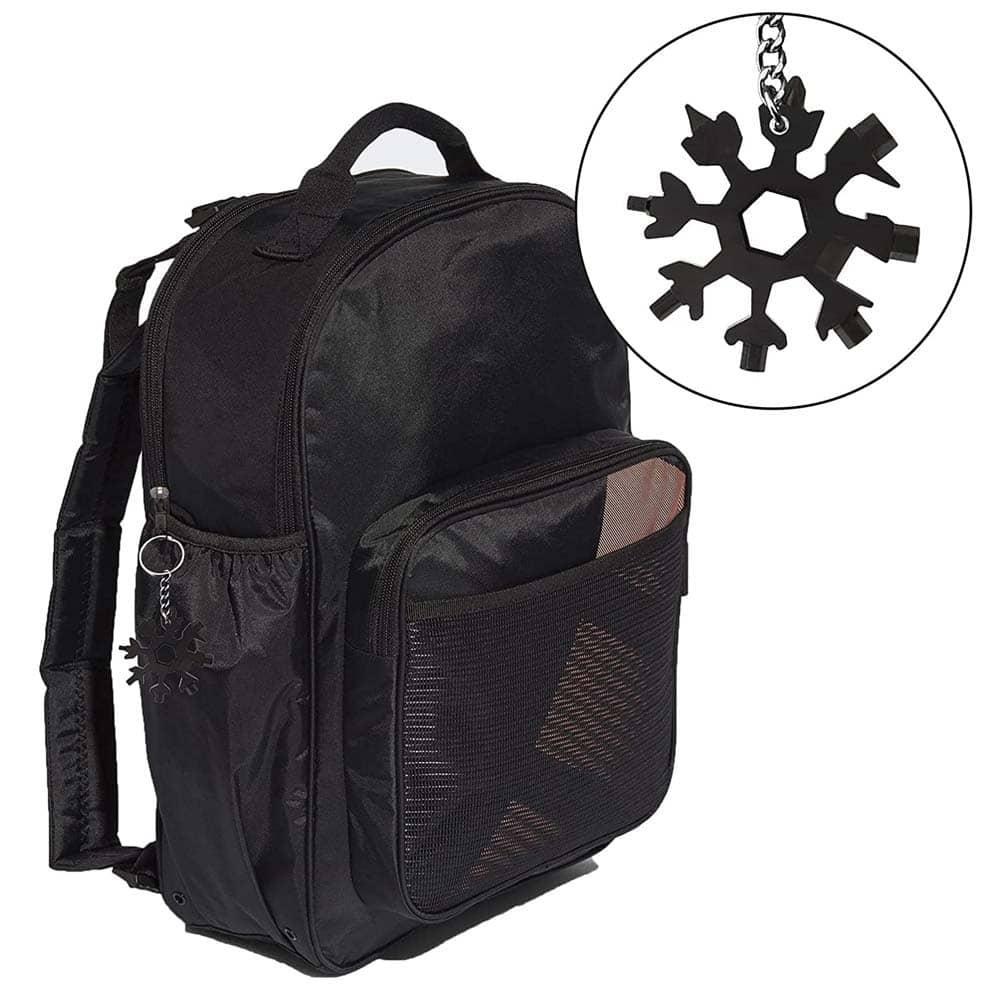 Snow Flake screwdriver multi hand tool - 8pins (Black) - EQUIPE - إيكويب