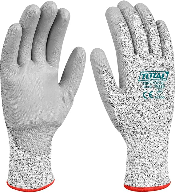 TOTAL cut-resistant gloves TSP1702-XL